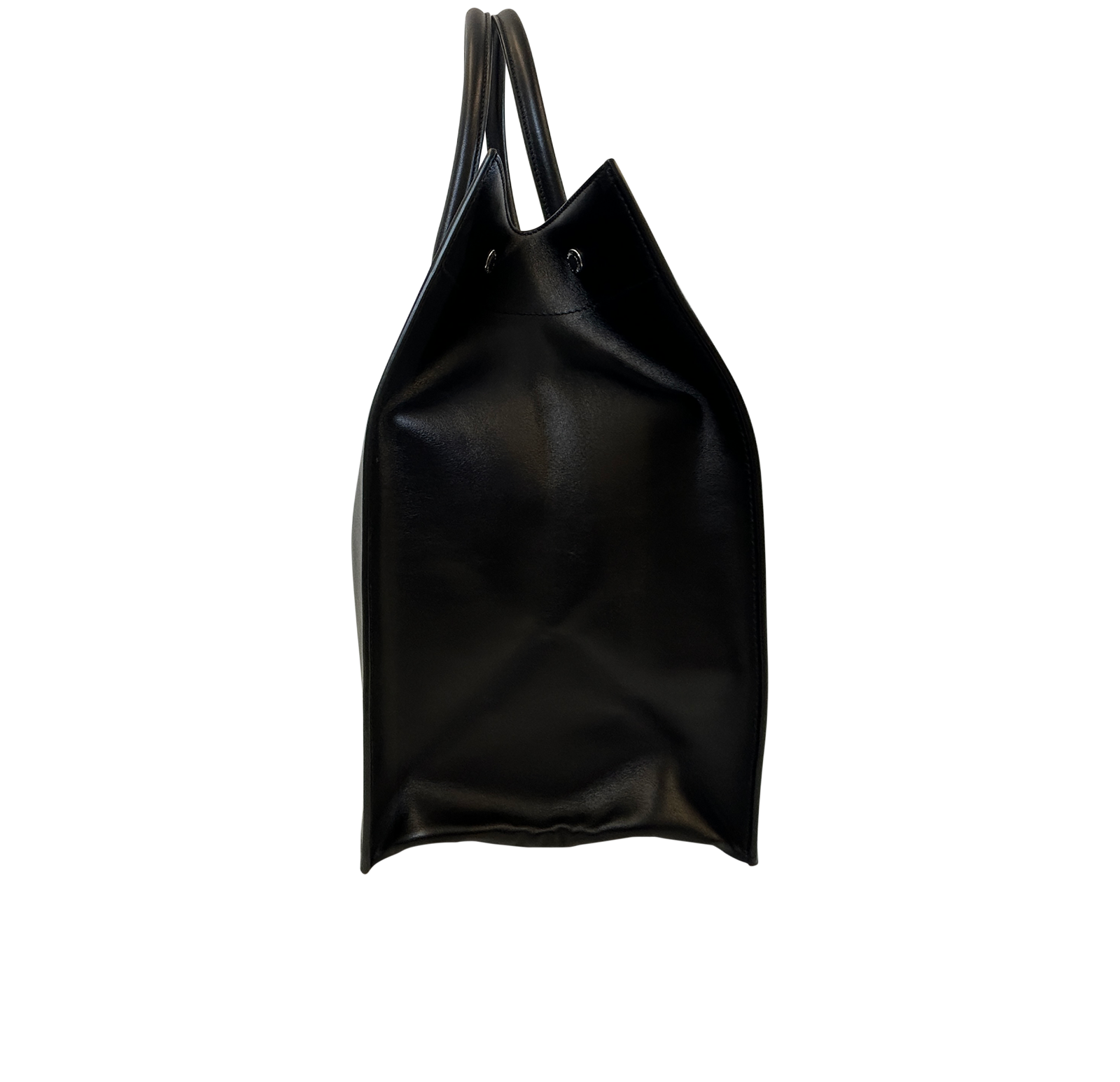 Rive Gauche, 990&euro;, Bolso, Negro, Animal - Piel, Vista lateral